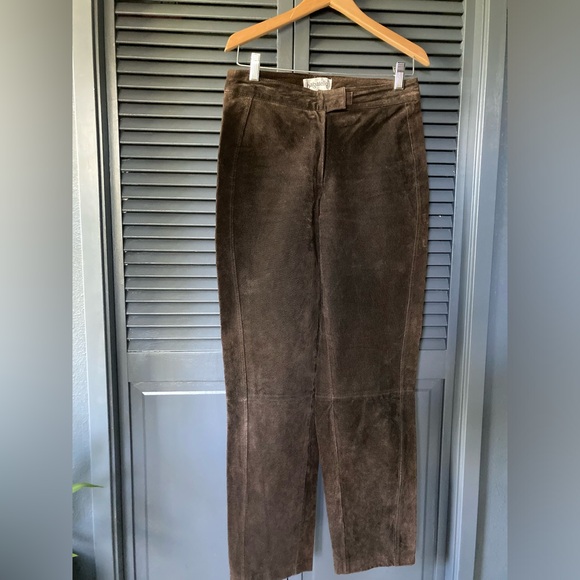 Leather Suede pants - Picture 3 of 12